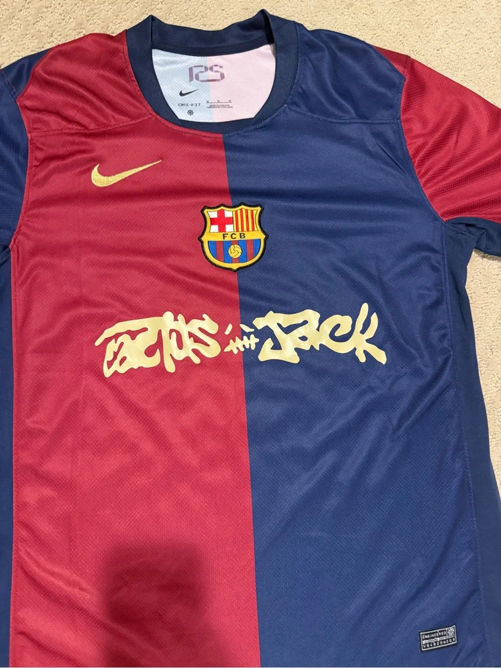 Fc Barcelona x Travis Scott jersey